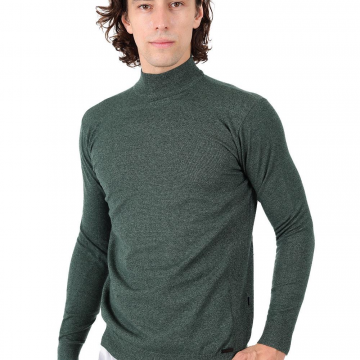 Emerald long sleeve turtleneck