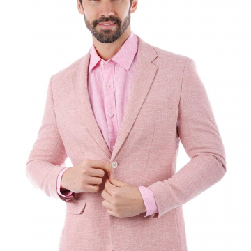 Pink blazer