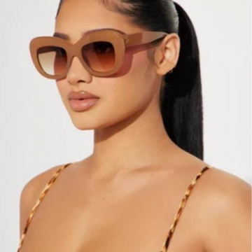 Brown sunglasses